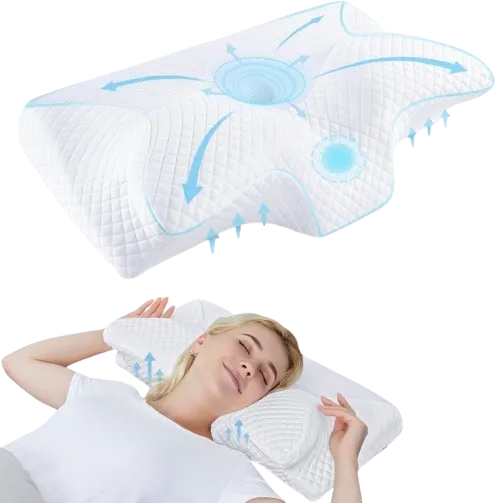 Almohada HOMCA ortopédica para cervicales